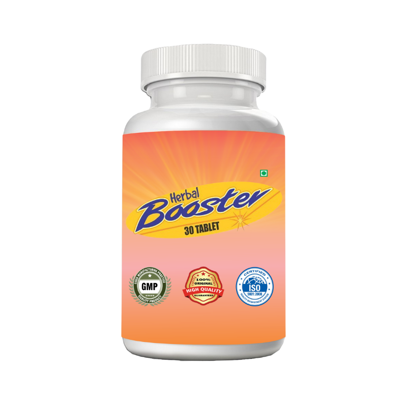 Herbal Booster Ashwagandha Tablets for Strength & Energy (30 Tablets, Pack of 1)