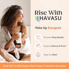 HAVASU Organic Ashwagandha, 30 Capsules – Stress & Energy, Pack of 2