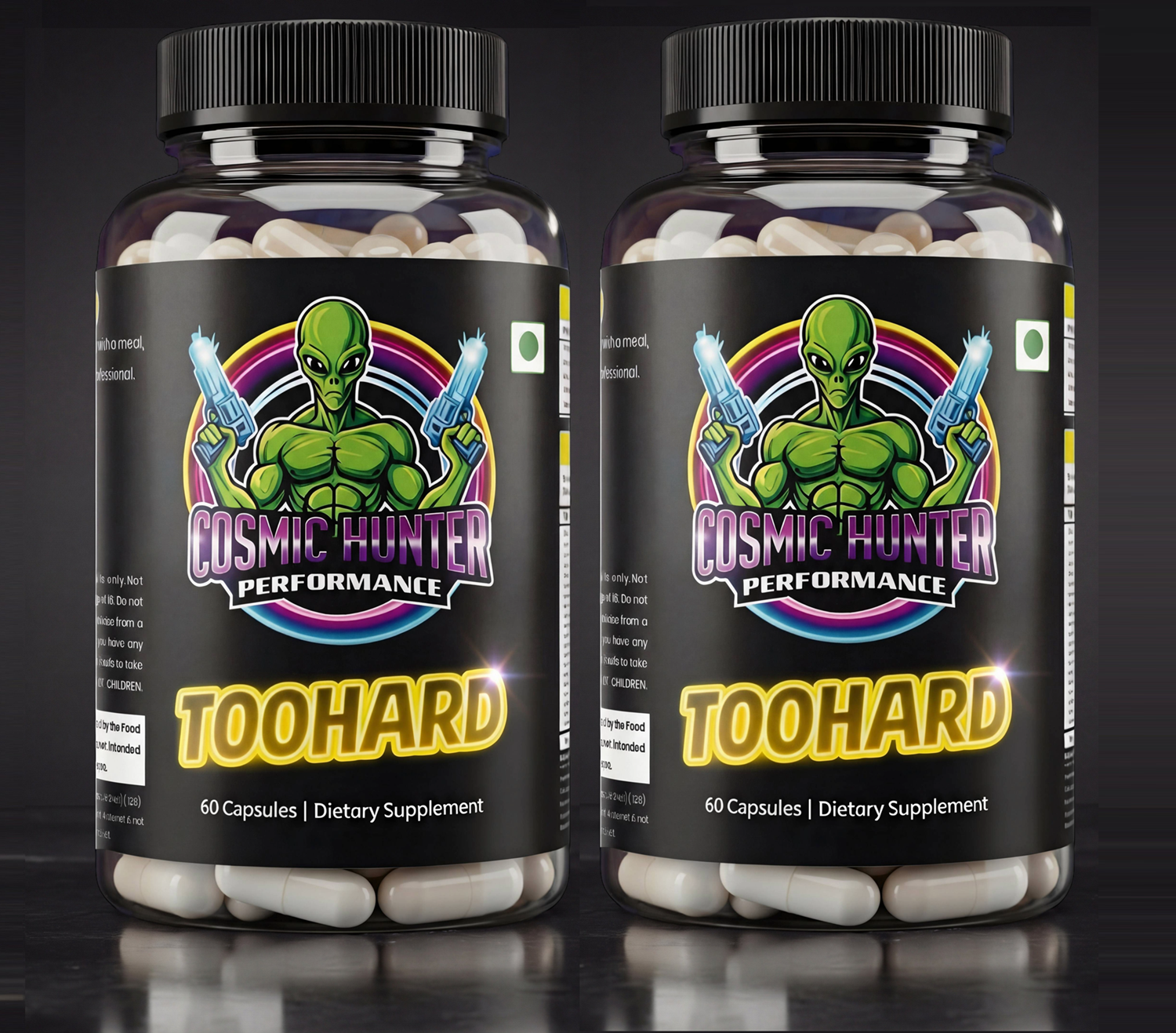 TOOHARD Ayurvedic Capsules for Men | Daily Natural Energy, Boost Energy & Stamina | Pure Shilajit, Ashwagandha, Gokshura, Shatavari & Action Herbs | 60 Capsules | Pack Of 2