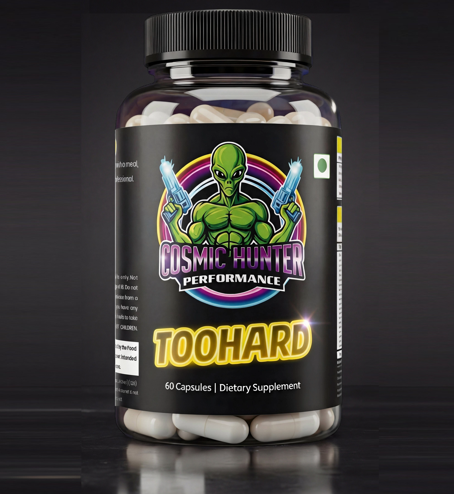 TOOHARD Ayurvedic Capsules for Men | Daily Natural Energy, Boost Energy & Stamina | Pure Shilajit, Ashwagandha, Gokshura, Shatavari & Action Herbs | 60 Capsules | Pack Of 1