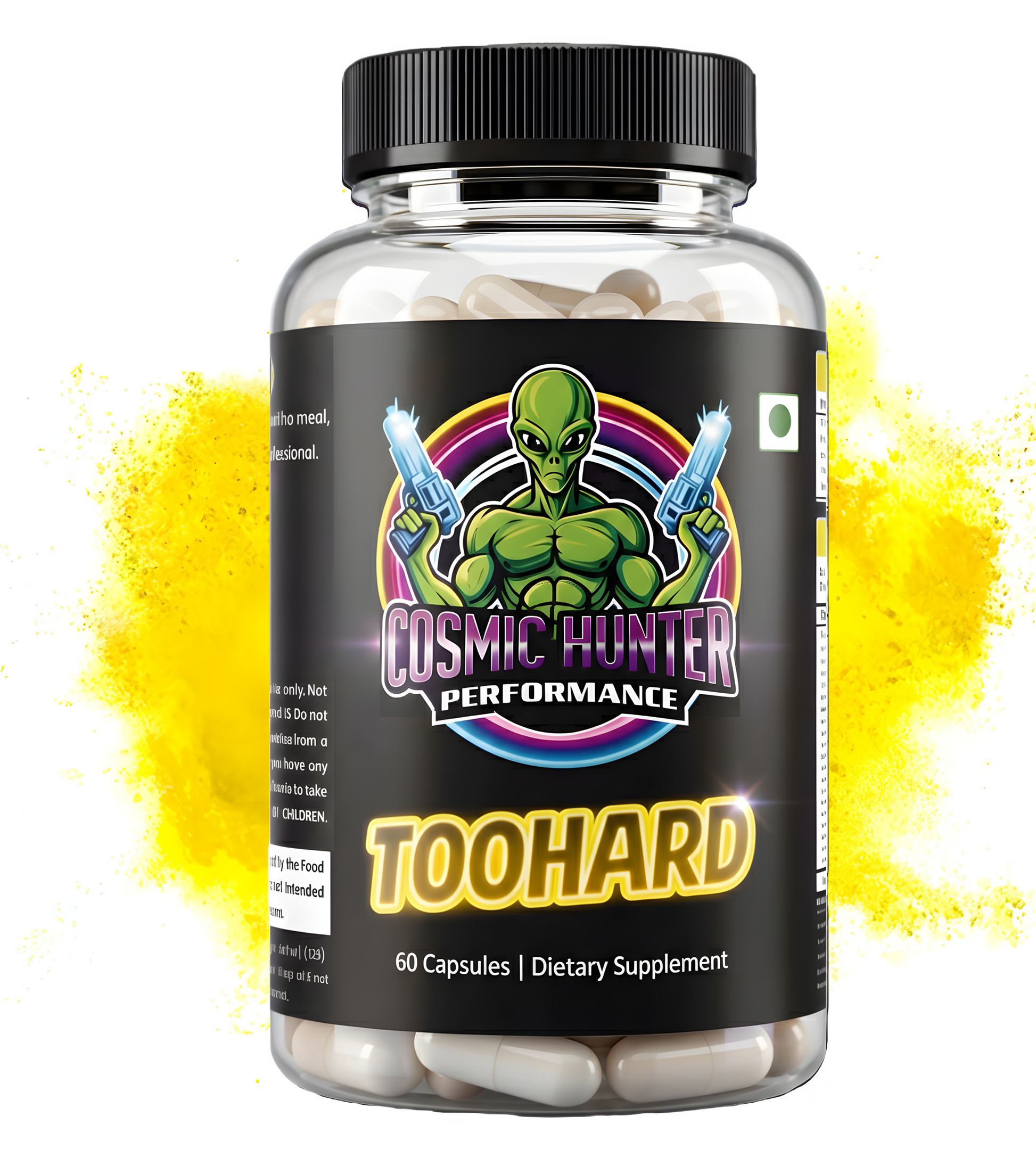 TOOHARD Ayurvedic Capsules for Men | Daily Natural Energy, Boost Energy & Stamina | Pure Shilajit, Ashwagandha, Gokshura, Shatavari & Action Herbs | 60 Capsules | Pack Of 1