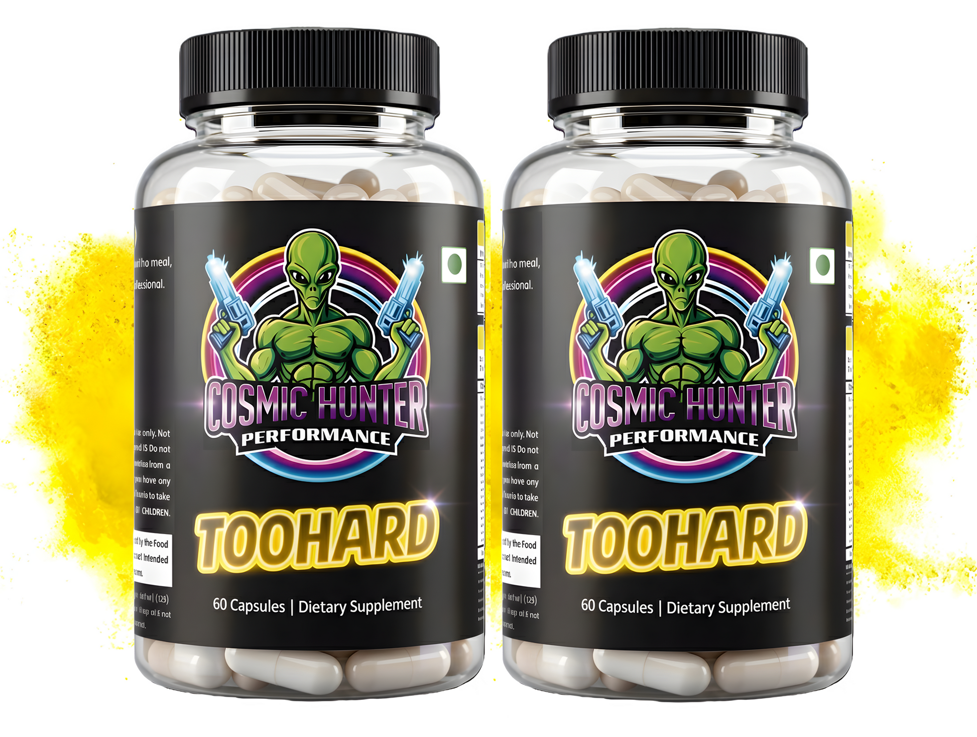 TOOHARD Ayurvedic Capsules for Men | Daily Natural Energy, Boost Energy & Stamina | Pure Shilajit, Ashwagandha, Gokshura, Shatavari & Action Herbs | 60 Capsules | Pack Of 2