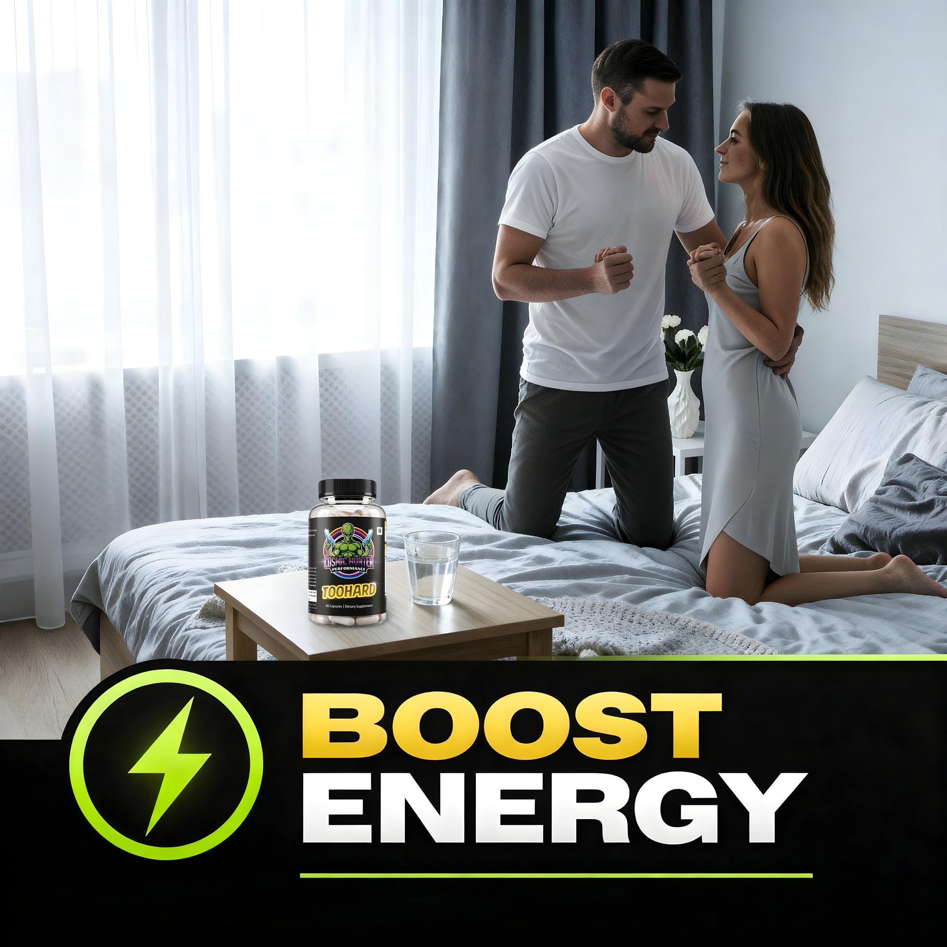 TOOHARD Ayurvedic Capsules for Men | Daily Natural Energy, Boost Energy & Stamina | Pure Shilajit, Ashwagandha, Gokshura, Shatavari & Action Herbs | 60 Capsules | Pack Of 2